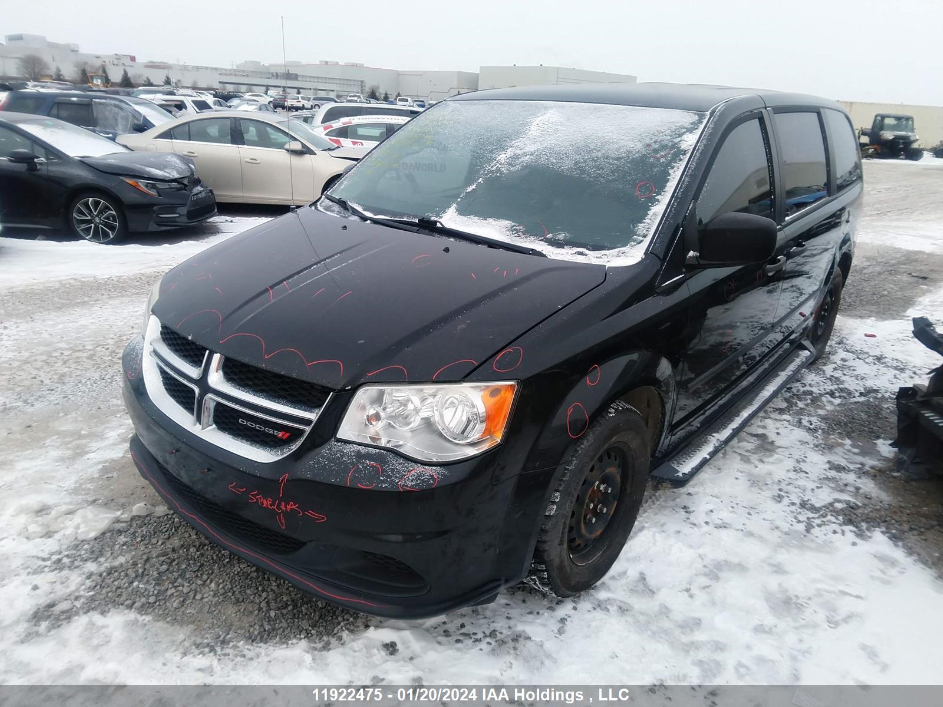 Photo 1 VIN: 2C4RDGBGXDR544760 - DODGE CARAVAN 