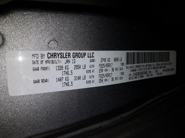 Photo 9 VIN: 2C4RDGBGXDR670620 - DODGE GRAND CARA 