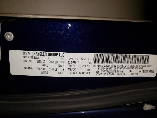 Photo 9 VIN: 2C4RDGBGXER248140 - DODGE GRAND CARA 