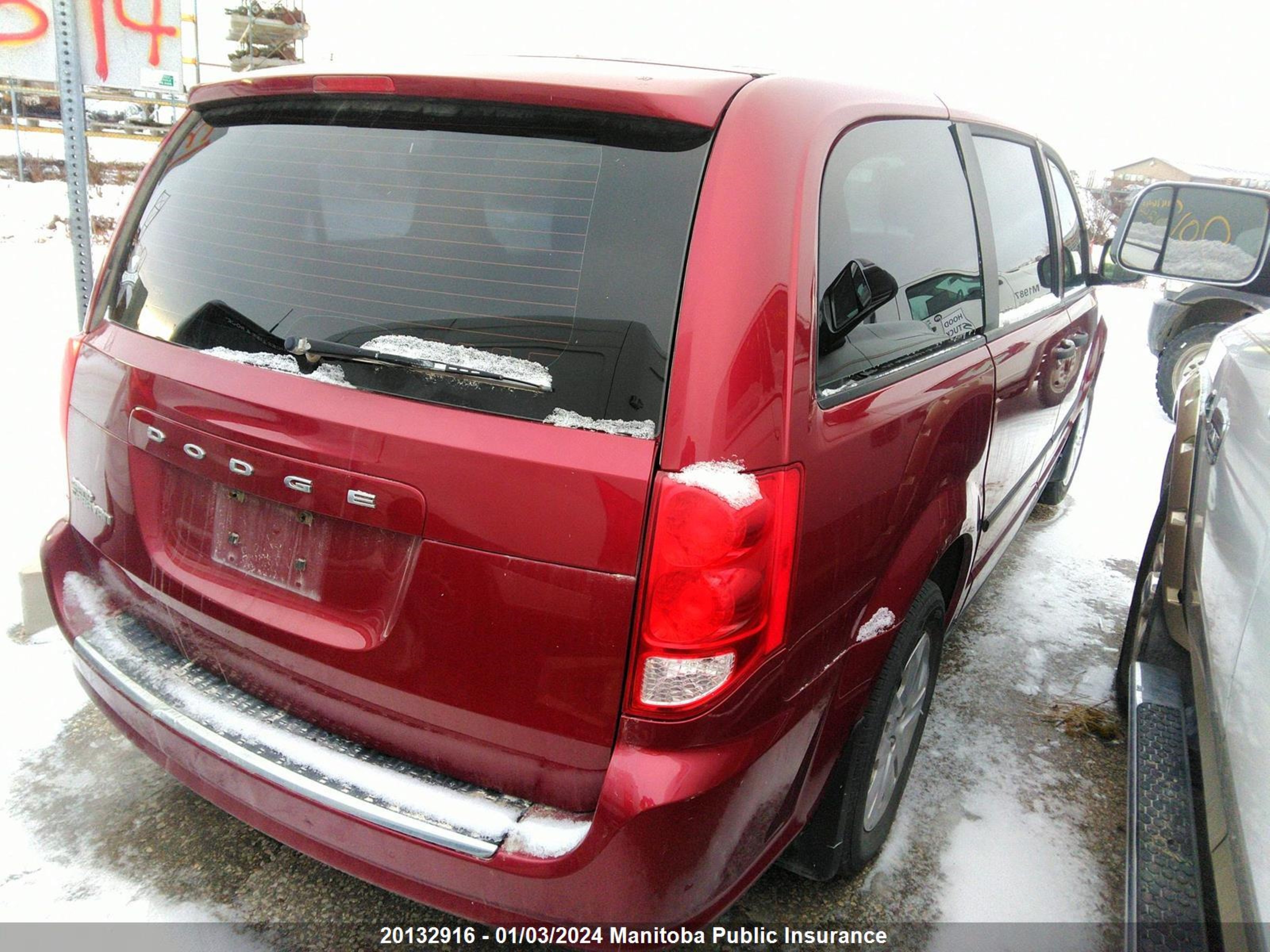 Photo 3 VIN: 2C4RDGBGXFR502608 - DODGE CARAVAN 