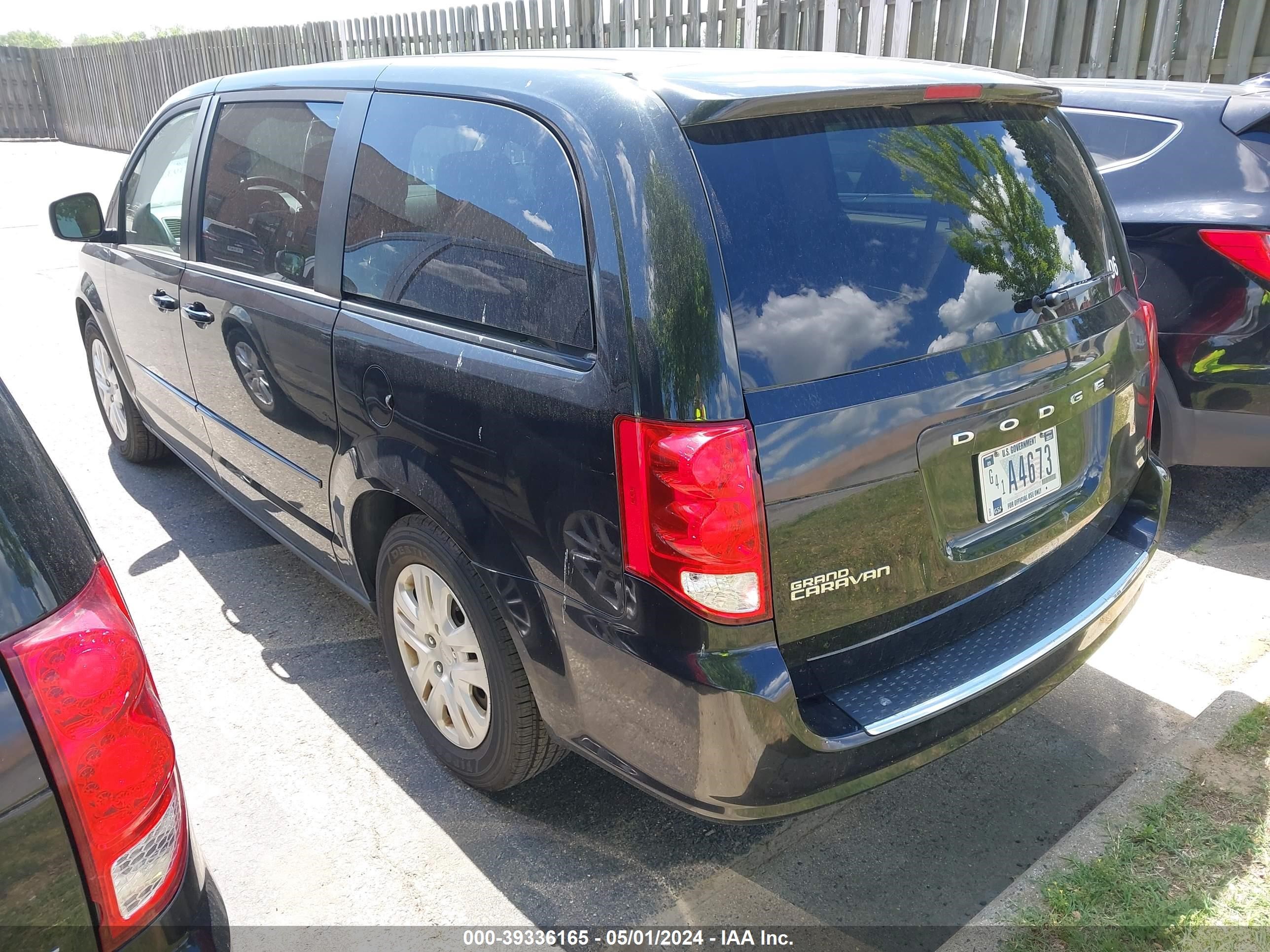 Photo 2 VIN: 2C4RDGBGXGR100590 - DODGE CARAVAN 