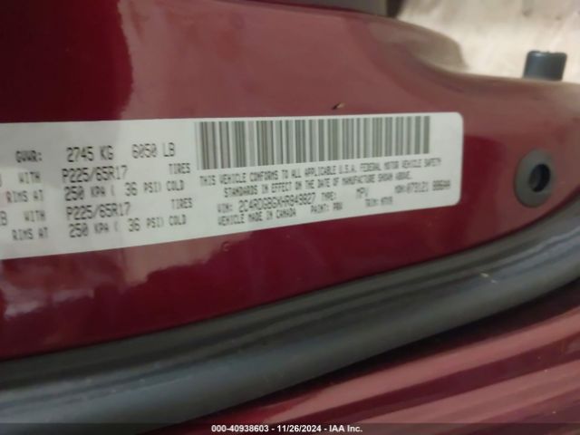 Photo 8 VIN: 2C4RDGBGXHR849827 - DODGE GRAND CARAVAN 