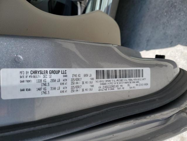 Photo 12 VIN: 2C4RDGCG2DR651493 - DODGE CARAVAN 