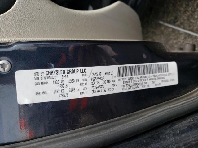 Photo 9 VIN: 2C4RDGCG3ER347610 - DODGE GRAND CARA 