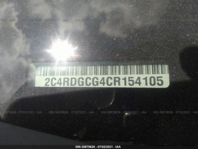 Photo 8 VIN: 2C4RDGCG4CR154105 - DODGE GRAND CARAVAN 