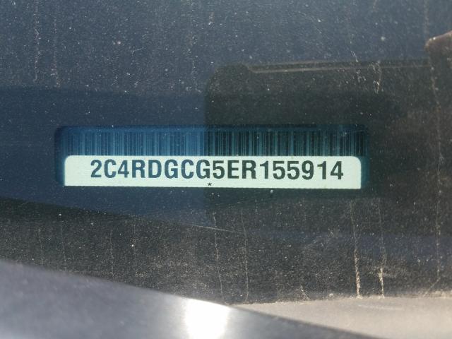 Photo 9 VIN: 2C4RDGCG5ER155914 - DODGE GRAND CARA 