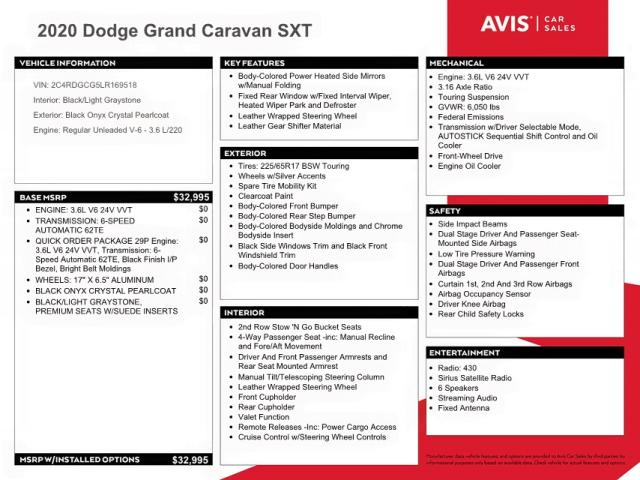 Photo 9 VIN: 2C4RDGCG5LR169518 - DODGE GRAND CARA 