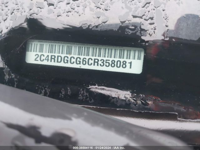 Photo 8 VIN: 2C4RDGCG6CR358081 - DODGE GRAND CARAVAN 