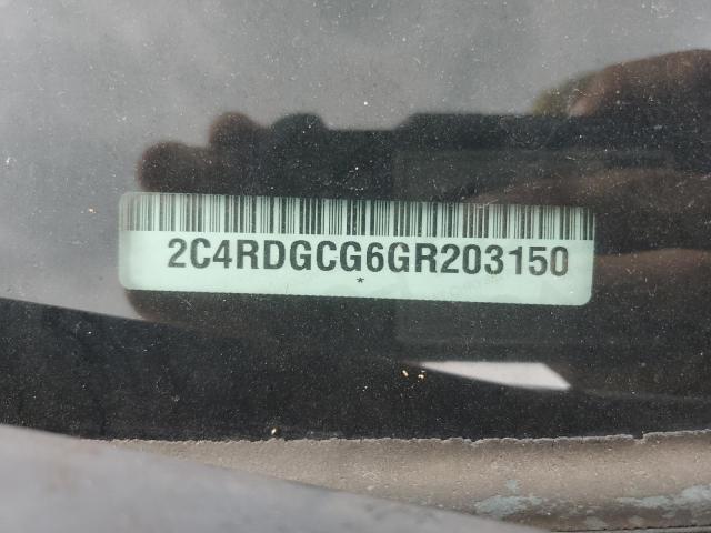 Photo 12 VIN: 2C4RDGCG6GR203150 - DODGE GRAND CARA 