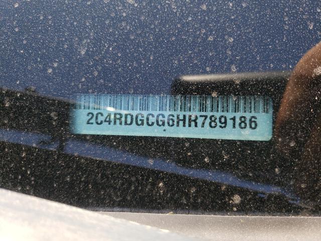 Photo 9 VIN: 2C4RDGCG6HR789186 - DODGE GRAND CARA 