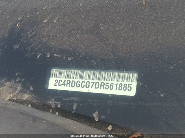 Photo 8 VIN: 2C4RDGCG7DR561885 - DODGE GRAND CARAVAN 