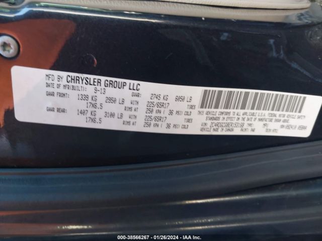 Photo 8 VIN: 2C4RDGCG8ER153168 - DODGE GRAND CARAVAN 