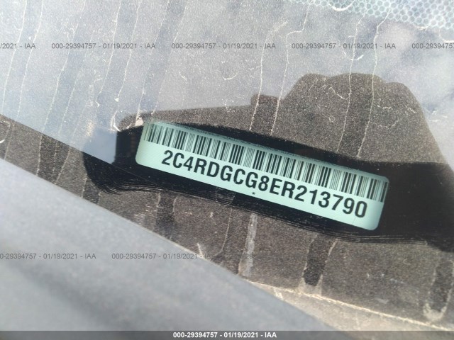 Photo 8 VIN: 2C4RDGCG8ER213790 - DODGE GRAND CARAVAN 