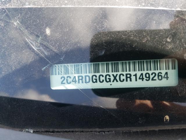 Photo 9 VIN: 2C4RDGCGXCR149264 - DODGE GRAND CARA 