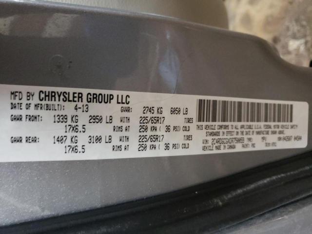 Photo 12 VIN: 2C4RDGCGXDR750059 - DODGE GRAND CARA 