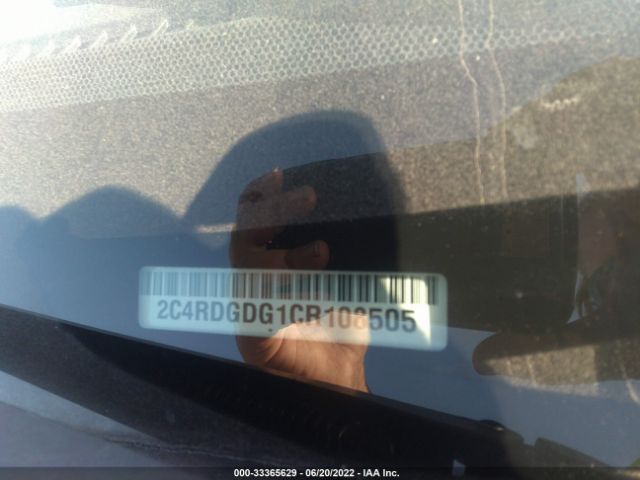 Photo 8 VIN: 2C4RDGDG1CR108505 - DODGE GRAND CARAVAN 