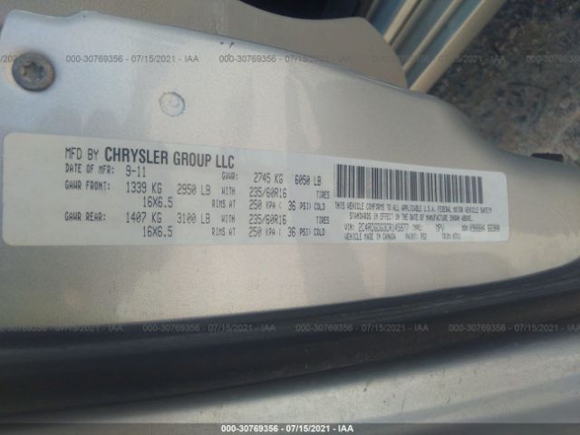 Photo 8 VIN: 2C4RDGDG3CR145877 - DODGE GRAND CARAVAN 