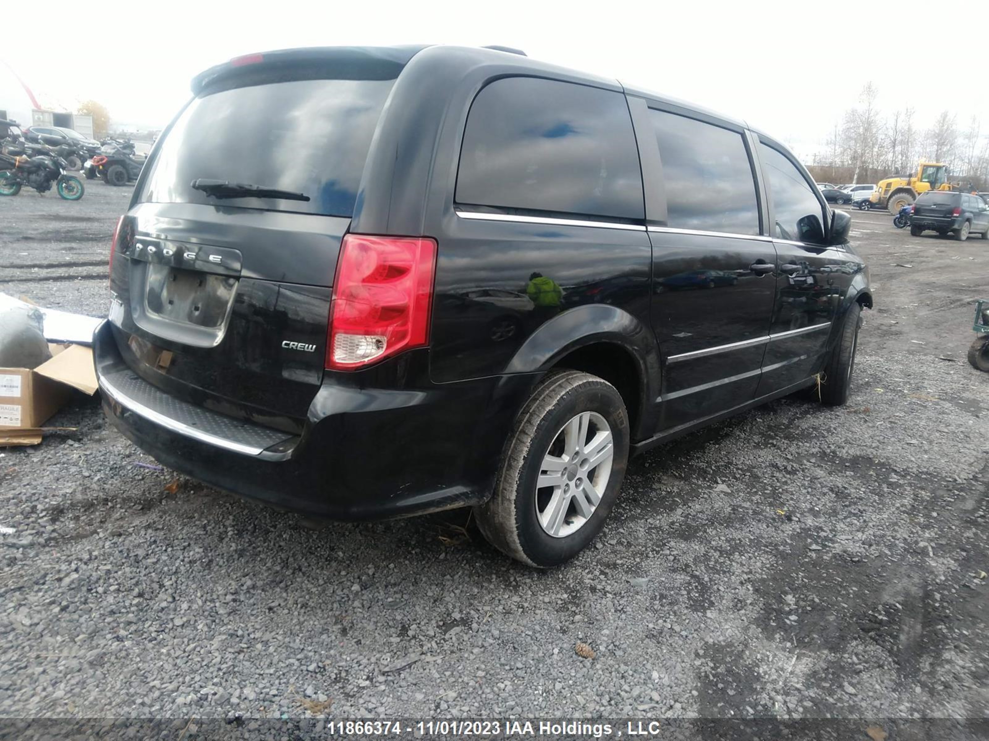 Photo 3 VIN: 2C4RDGDG3DR599564 - DODGE CARAVAN 