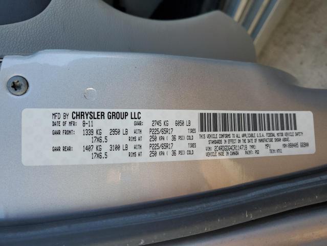 Photo 13 VIN: 2C4RDGDG4CR114718 - DODGE GRAND CARA 