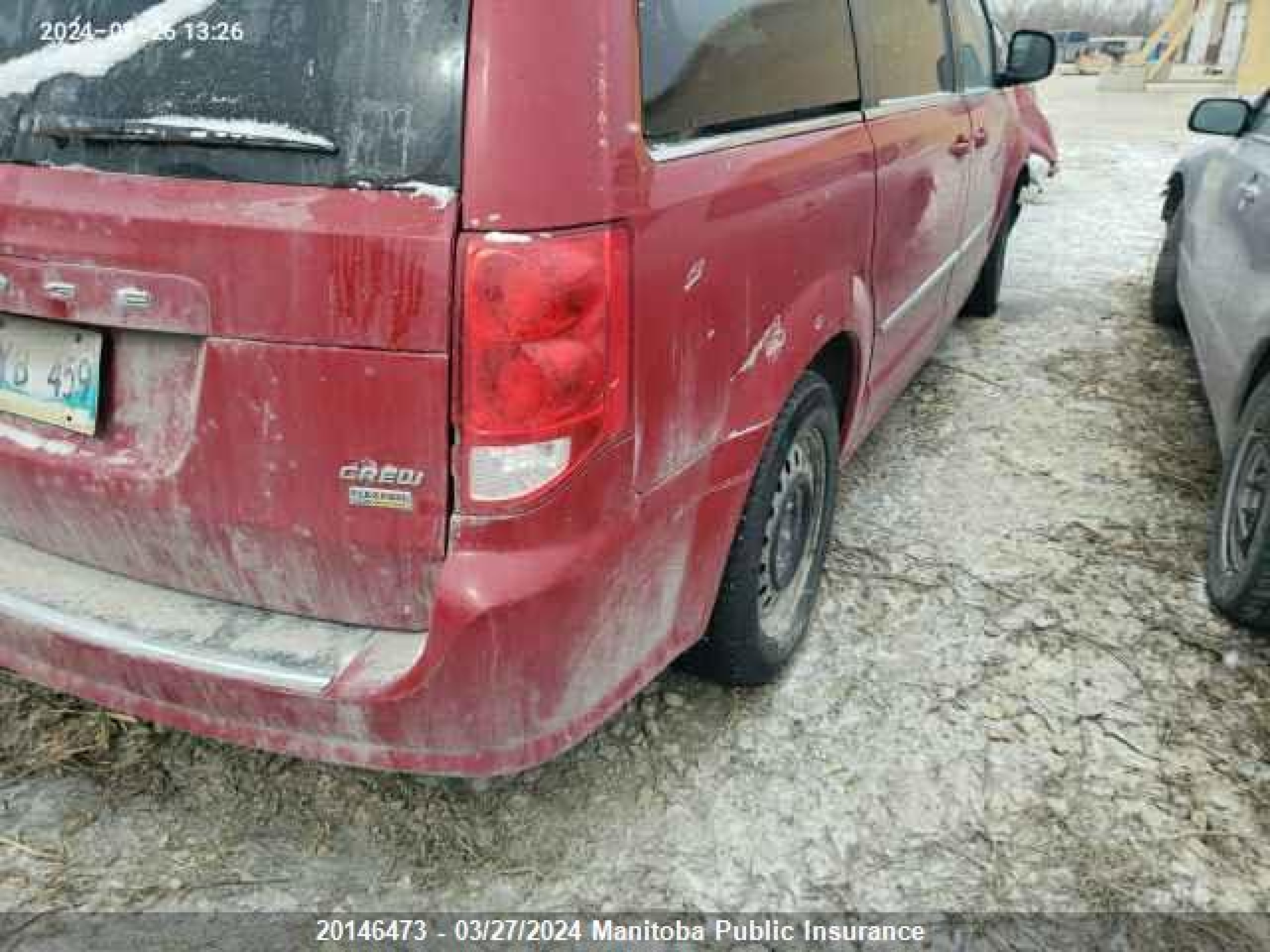 Photo 2 VIN: 2C4RDGDG4DR572681 - DODGE CARAVAN 