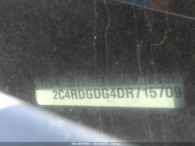 Photo 8 VIN: 2C4RDGDG4DR715709 - DODGE CARAVAN 