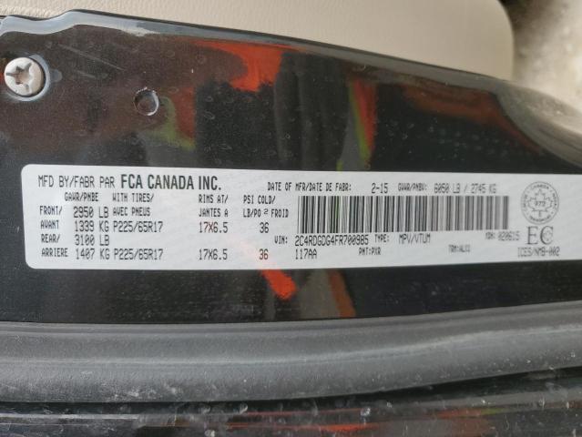 Photo 13 VIN: 2C4RDGDG4FR700985 - DODGE GRAND CARA 