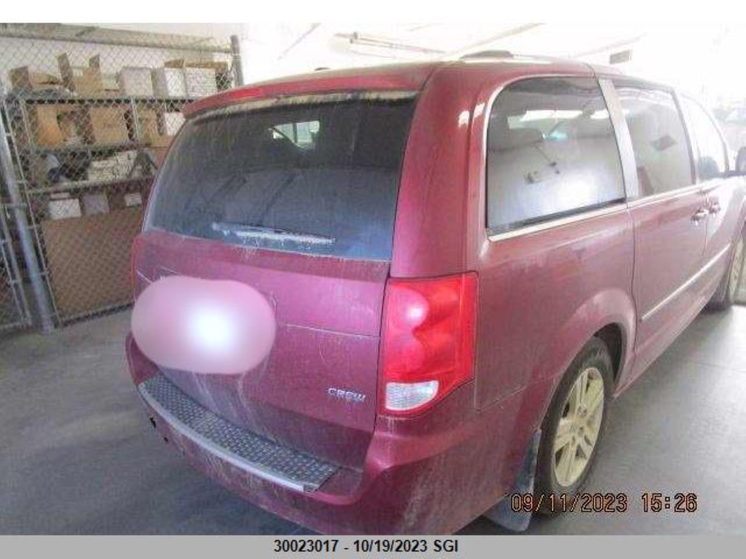 Photo 3 VIN: 2C4RDGDG5GR223646 - DODGE CARAVAN 