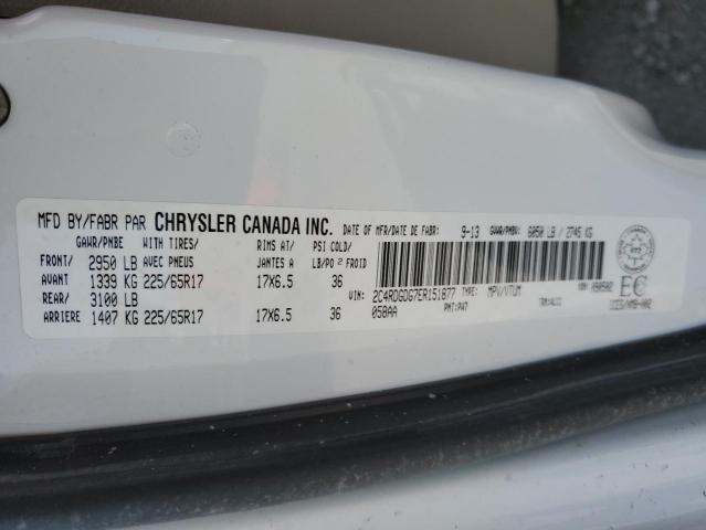 Photo 12 VIN: 2C4RDGDG7ER151877 - DODGE GRAND CARA 