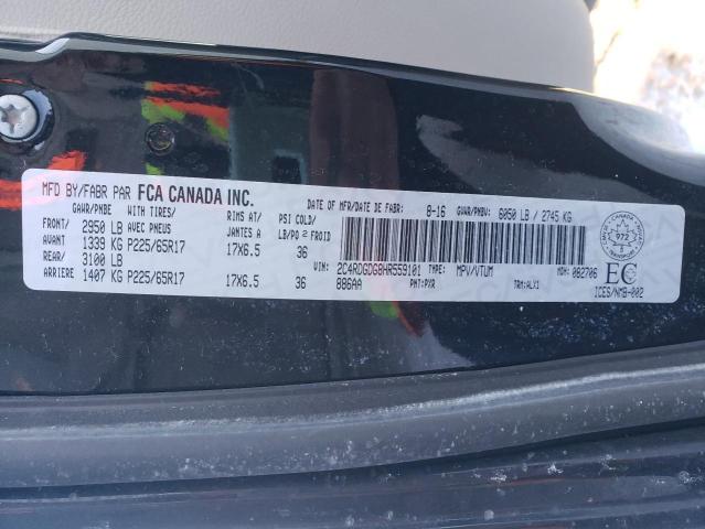 Photo 12 VIN: 2C4RDGDG8HR559101 - DODGE GRAND CARA 