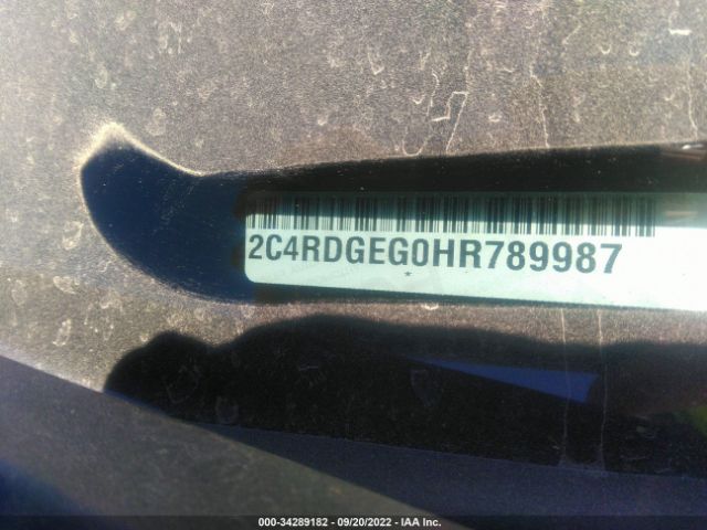 Photo 8 VIN: 2C4RDGEG0HR789987 - DODGE GRAND CARAVAN 