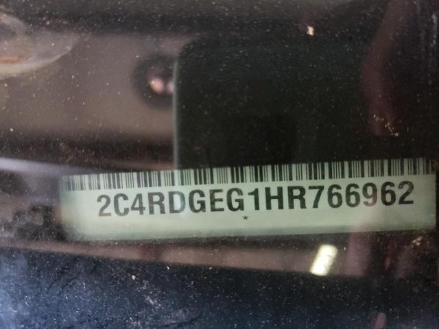 Photo 9 VIN: 2C4RDGEG1HR766962 - DODGE GRAND CARA 