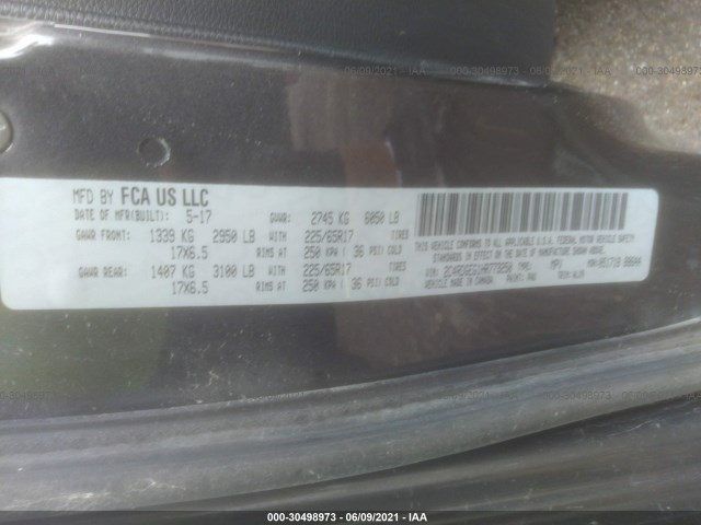 Photo 8 VIN: 2C4RDGEG1HR773250 - DODGE GRAND CARAVAN 