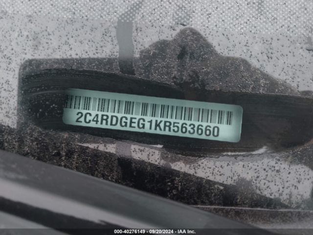 Photo 8 VIN: 2C4RDGEG1KR563660 - DODGE GRAND CARAVAN 