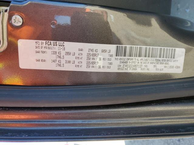 Photo 13 VIN: 2C4RDGEG1KR571127 - DODGE CARAVAN 