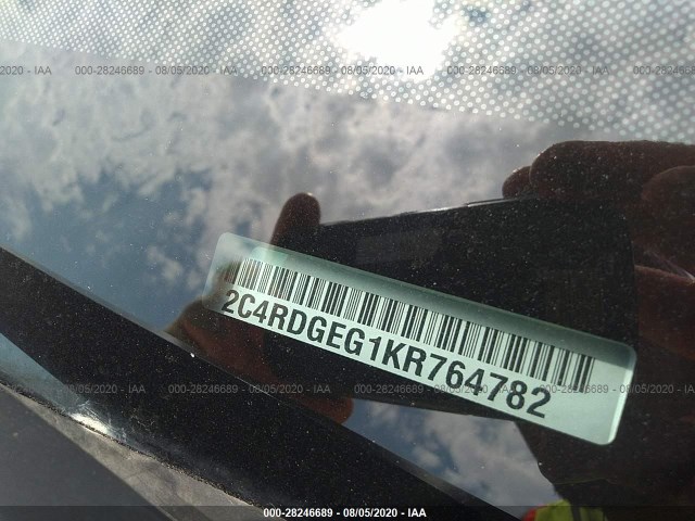 Photo 8 VIN: 2C4RDGEG1KR764782 - DODGE GRAND CARAVAN 