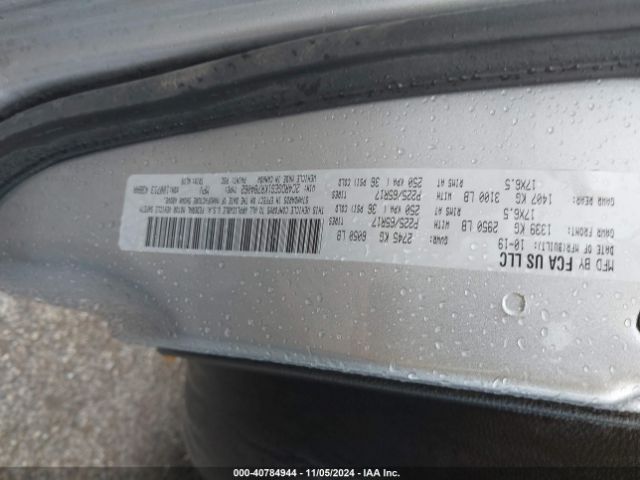 Photo 8 VIN: 2C4RDGEG1KR784062 - DODGE GRAND CARAVAN 