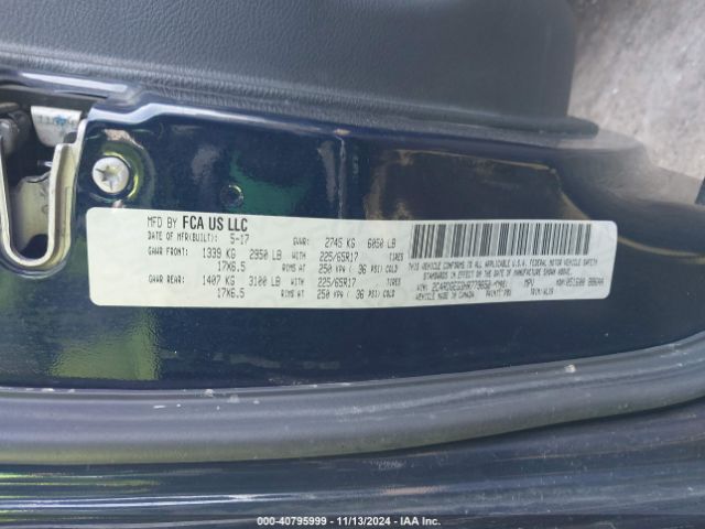 Photo 8 VIN: 2C4RDGEG3HR779650 - DODGE GRAND CARAVAN 