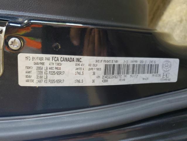 Photo 12 VIN: 2C4RDGEG3KR637757 - DODGE GRAND CARA 