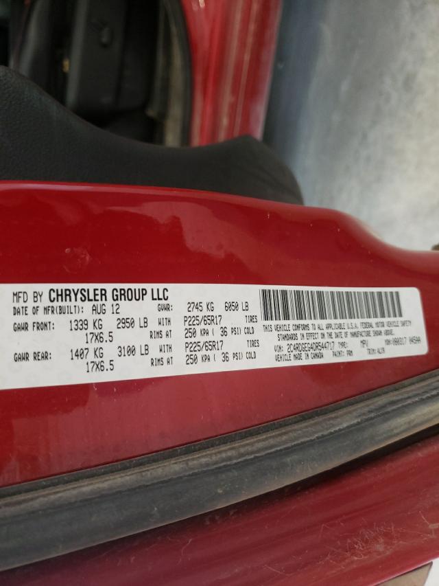 Photo 9 VIN: 2C4RDGEG4DR544717 - DODGE GRAND CARA 