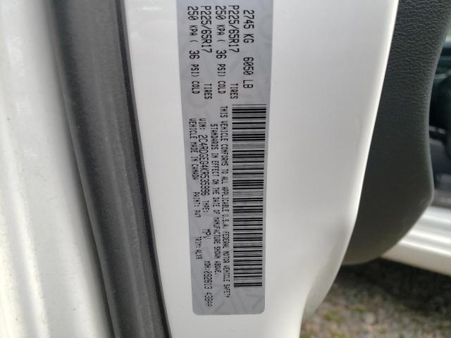 Photo 9 VIN: 2C4RDGEG4KR535996 - DODGE GRAND CARA 