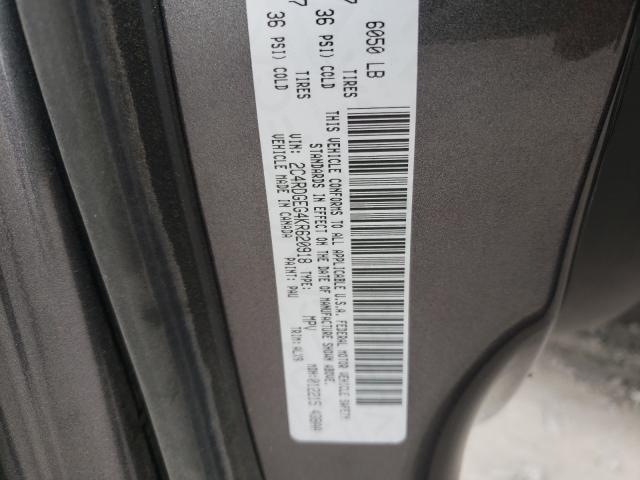 Photo 9 VIN: 2C4RDGEG4KR620918 - DODGE GRAND CARA 