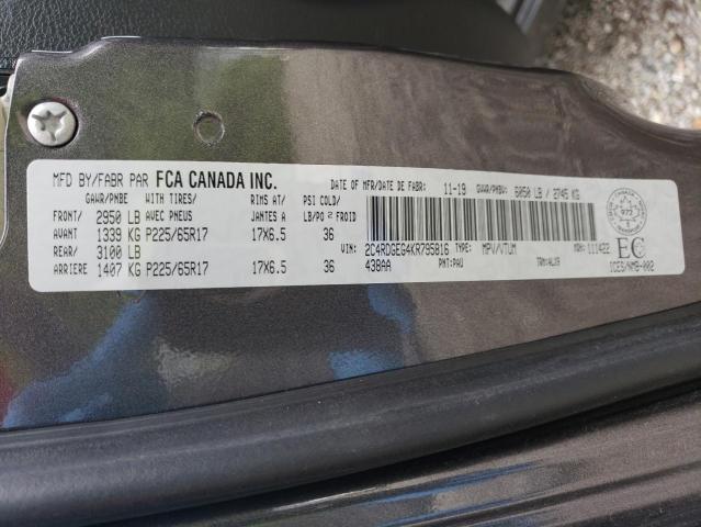 Photo 13 VIN: 2C4RDGEG4KR795816 - DODGE CARAVAN 