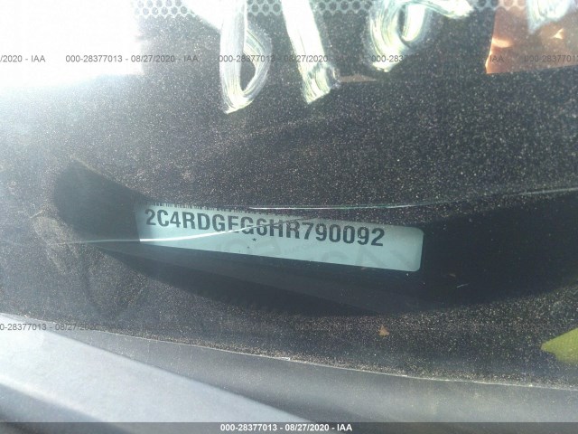 Photo 8 VIN: 2C4RDGEG6HR790092 - DODGE GRAND CARAVAN 