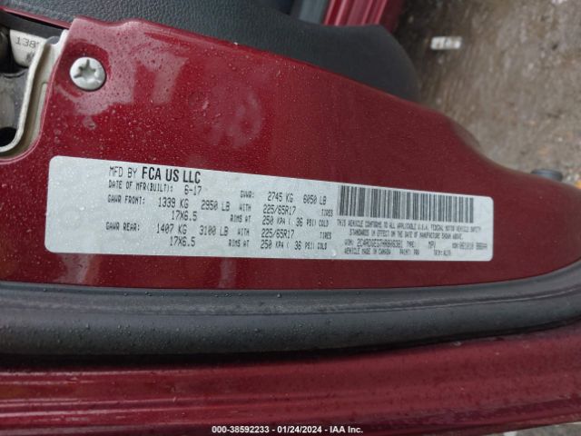 Photo 8 VIN: 2C4RDGEG7HR806381 - DODGE GRAND CARAVAN 