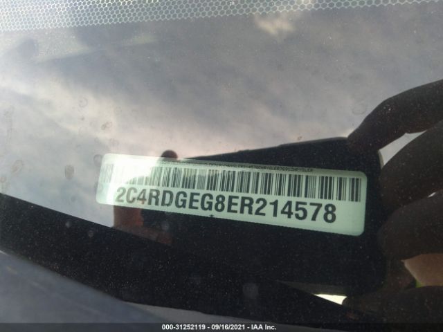 Photo 8 VIN: 2C4RDGEG8ER214578 - DODGE GRAND CARAVAN 