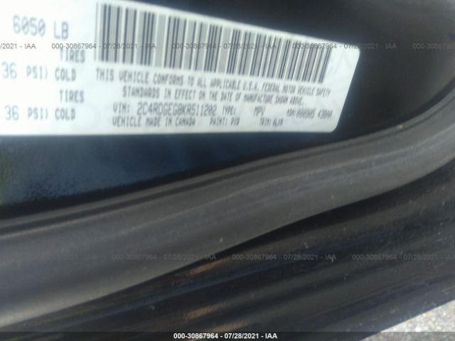 Photo 8 VIN: 2C4RDGEG8KR511202 - DODGE GRAND CARAVAN 