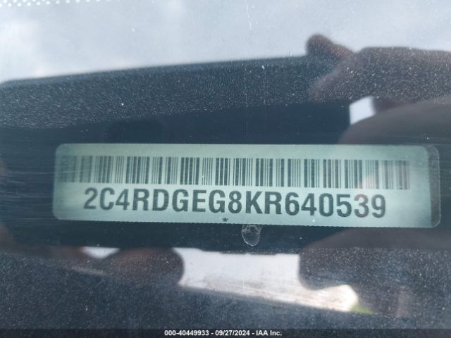 Photo 8 VIN: 2C4RDGEG8KR640539 - DODGE GRAND CARAVAN 