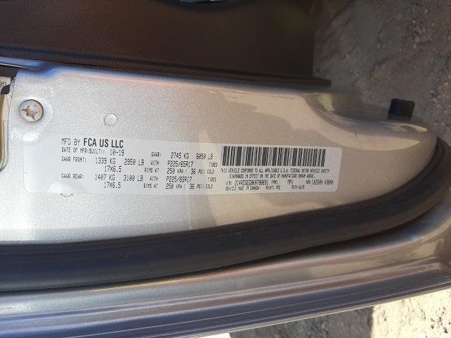 Photo 9 VIN: 2C4RDGEG8KR788691 - DODGE GRAND CARA 