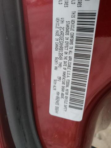 Photo 9 VIN: 2C4RDGEGXHR813549 - DODGE GRAND CARA 