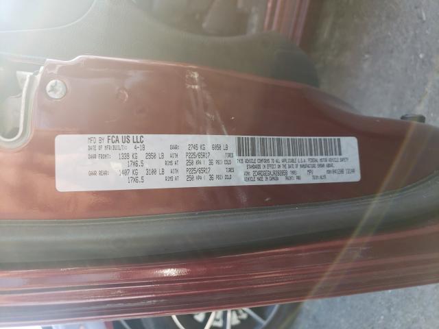 Photo 9 VIN: 2C4RDGEGXJR282858 - DODGE GRAND CARA 